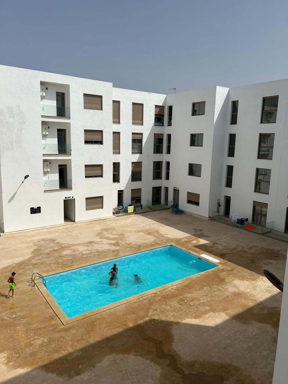 Appart Agadir Bay Centre Piscine Plage A 5Mnts A Pieds Zewnętrze zdjęcie