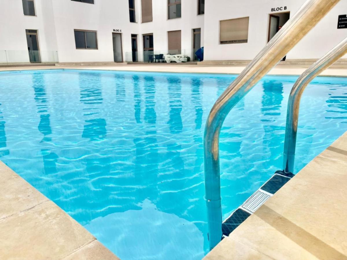 Appart Agadir Bay Centre Piscine Plage A 5Mnts A Pieds Zewnętrze zdjęcie